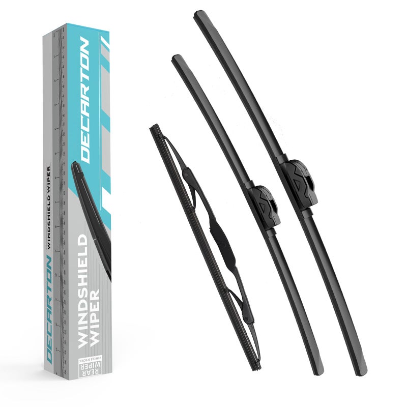 DECARTON 3 wipers Factory Replacement For GMC Terrain 20182021 Original Equipment Windshield Wiper Blades Set  241812 Set of 3